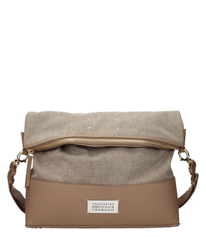 Maison Margiela Beige Fabric Shoulder Bag