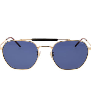 Lozza Gold Metal Sunglasses