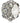 Folli Follie Gray Silver Broch