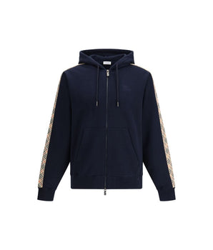 Burberry Blue Cotton Sweatshirt