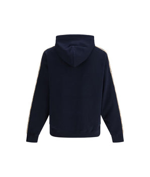 Burberry Blue Cotton Sweatshirt
