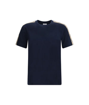 Burberry Blue Cotton Sportswear