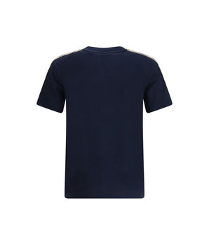 Burberry Blue Cotton Sportswear