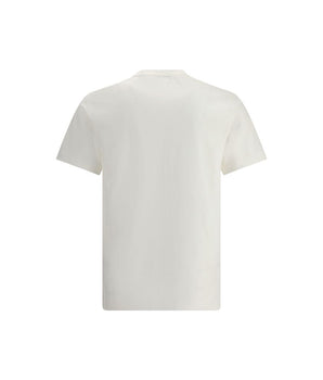 Burberry White Cotton T-Shirt