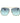 Max Mara Turquoise Metal Sunglasses