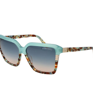 Marciano by Guess Turquoise Acetate Sunglasses