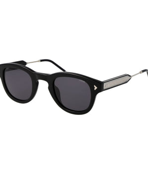 Lozza Black Cellulose Acetate Sunglasses