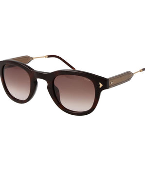 Lozza Brown Cellulose Acetate Sunglasses