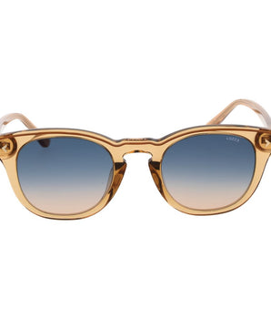 Lozza Beige Plastic Sunglasses