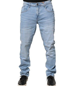 Blend Light Blue Twister Mid Waist Skinny Fit Men Denim Jeans