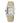 Laura Biagiotti Beige Leather Dress Watch