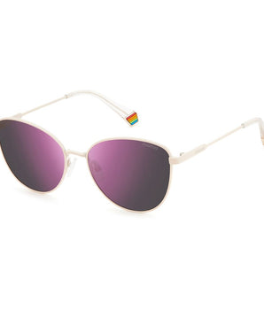 Polaroid Bicolor Stainless Steel Sunglasses