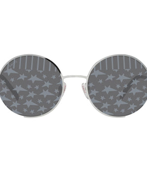 Sting Gray Metal Sunglasses