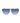 Victoria Beckham Blue Metal Sunglasses