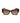 Victoria Beckham Brown Acetate Sunglasses