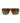 Victoria Beckham Brown Acetate Sunglasses