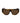 Victoria Beckham Brown Acetate Sunglasses