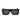 Victoria Beckham Black Acetate Sunglasses