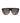 Victoria Beckham Brown Acetate Sunglasses