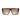 Victoria Beckham Brown Acetate Sunglasses