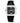 Laura Biagiotti Black Leather Dress Watch