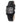 Laura Biagiotti Black Leather Dress Watch