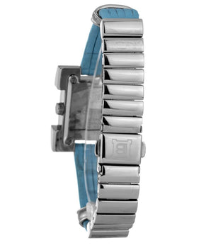 Laura Biagiotti Blue Leather Dress Watch