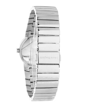 Laura Biagiotti Silver Stainless Steel Dress Watch
