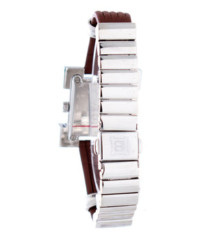 Laura Biagiotti Brown Leather Dress Watch
