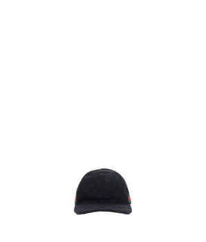 Gucci Black Cotton Cap (Baseball Hat)