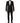 Dolce & Gabbana Black Embellished Single Breasted 2 Pc Suit