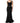 Dolce & Gabbana Black Embellished Sheath Mermaid Gown Dress