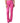 Pantalones casuales rectos de cintura alta de viscosa rosa de Versace