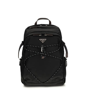 Prada Black Recycled Polyamide Backpack