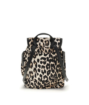 Ganni Multicolor Recycled Polyamide Backpack