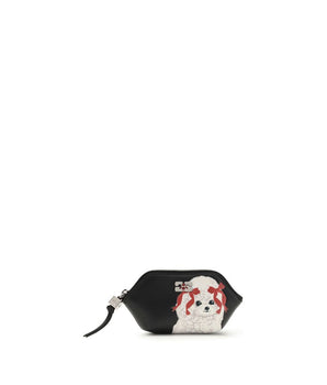 Ganni Black Polyester Wallet