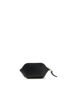 Ganni Black Polyester Wallet