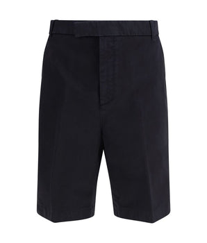 Thom Browne Blue Polyester Bermuda Shorts