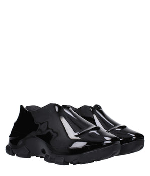 Givenchy Black Cotton Low Top Sneakers