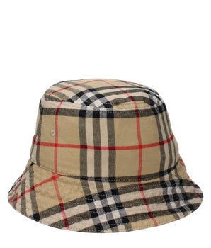 Burberry Beige Cotton Bucket Hat