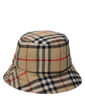 Burberry Beige Cotton Bucket Hat