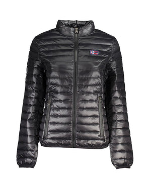 Norway 1963 Black Polyamide Full-Length Jacket