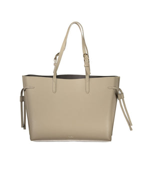 Furla Beige Leather Women Handbag