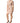 Dsquared² Beige Leather Short Sleeves Sheath Mini Dress