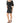 Patrizia Pepe Black White Polka Dot Short Sleeves Mini Dress
