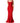 Dolce & Gabbana Red Embellished Bodycon Long Gown Dress