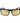 Police Black Plastic Sunglasses