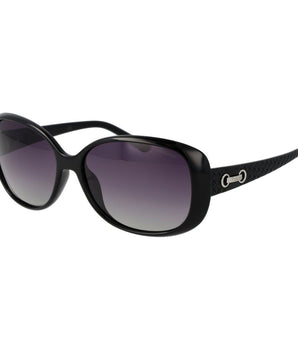 Polaroid Black Plastic Sunglasses