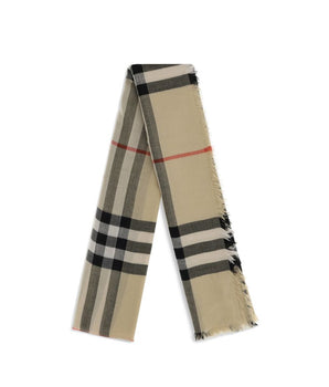 Burberry Beige Wool Scarf