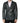 Dolce & Gabbana Black Leather Double Breasted 2Button Blazer